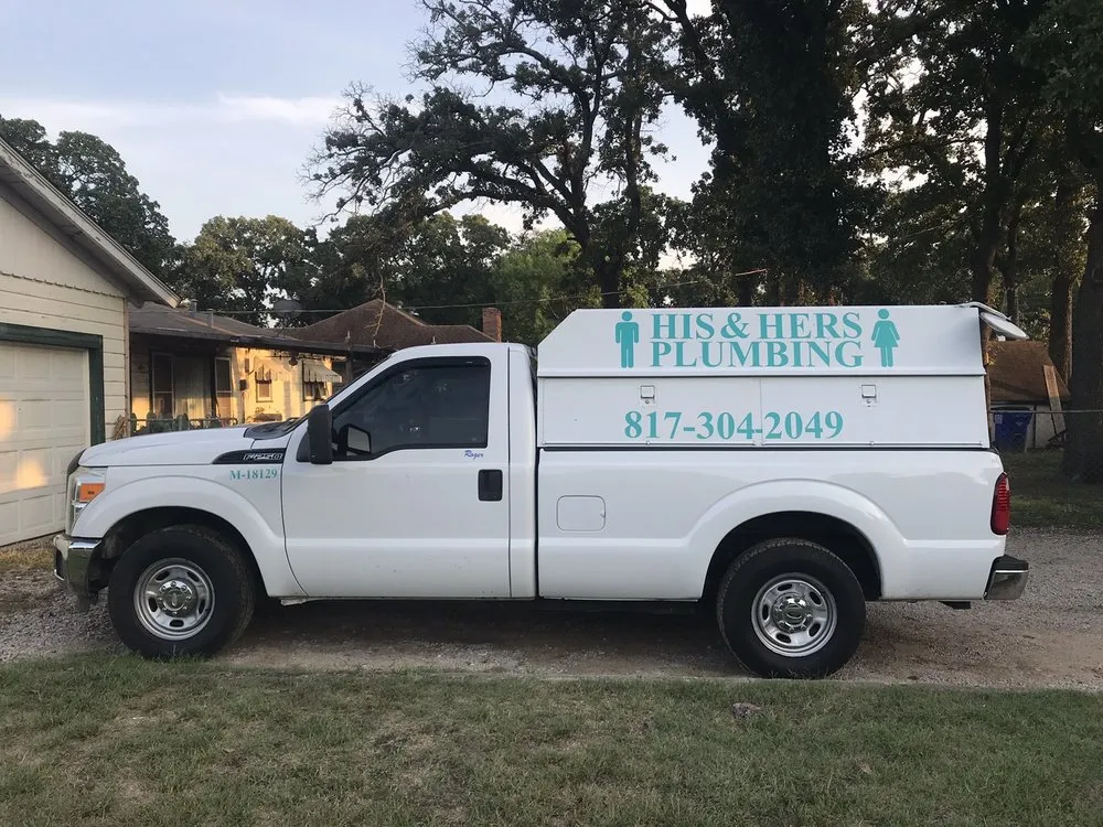 Slide of His and Hers Plumbing