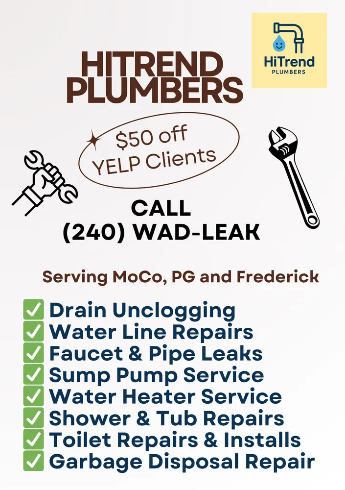 Slide of HiTrend Plumbers