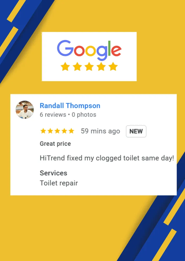 Slide of HiTrend Plumbers