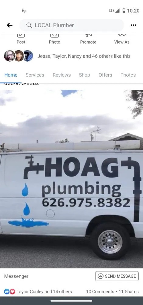 Slide of Hoag Plumbing & Drain Cleaning