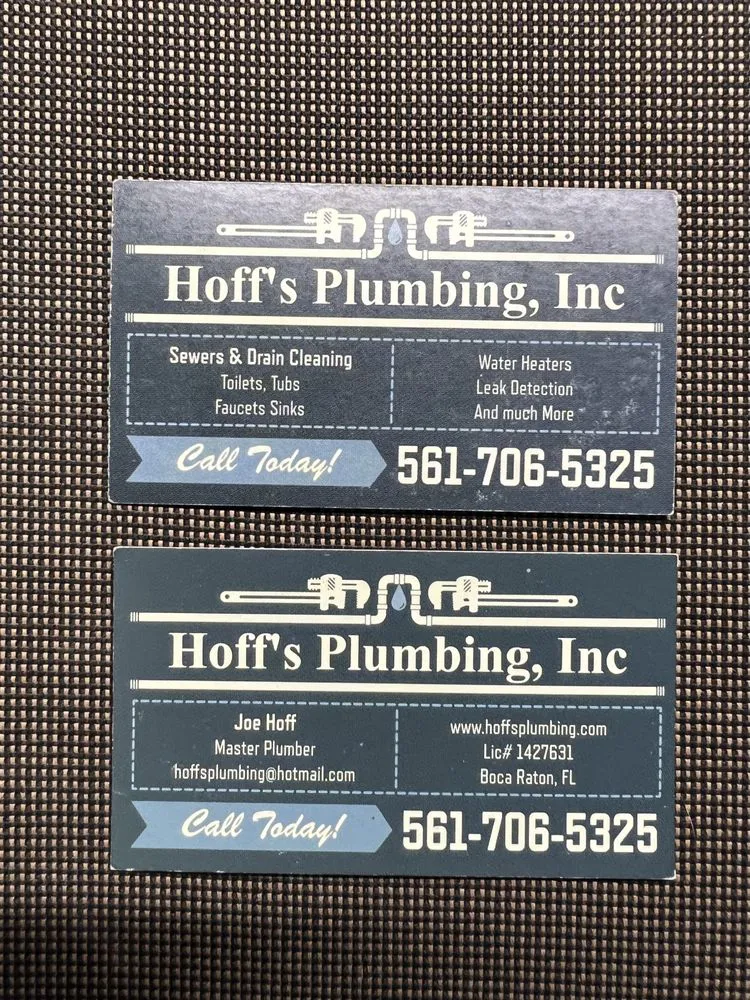 Slide of Hoff's Plumbing, Inc
