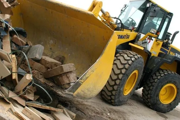 Slide of Hog Backhoe