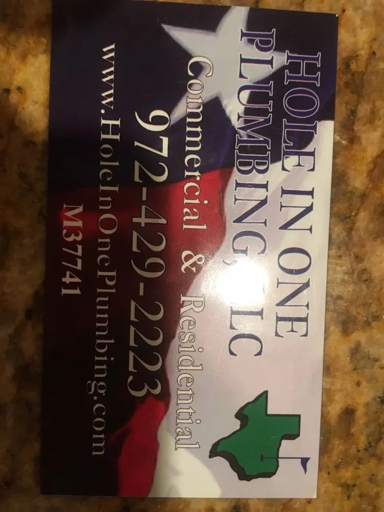 Slide of Hole In One Plumbing