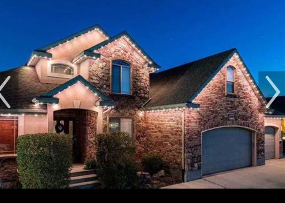 Slide of Holiday lights Express