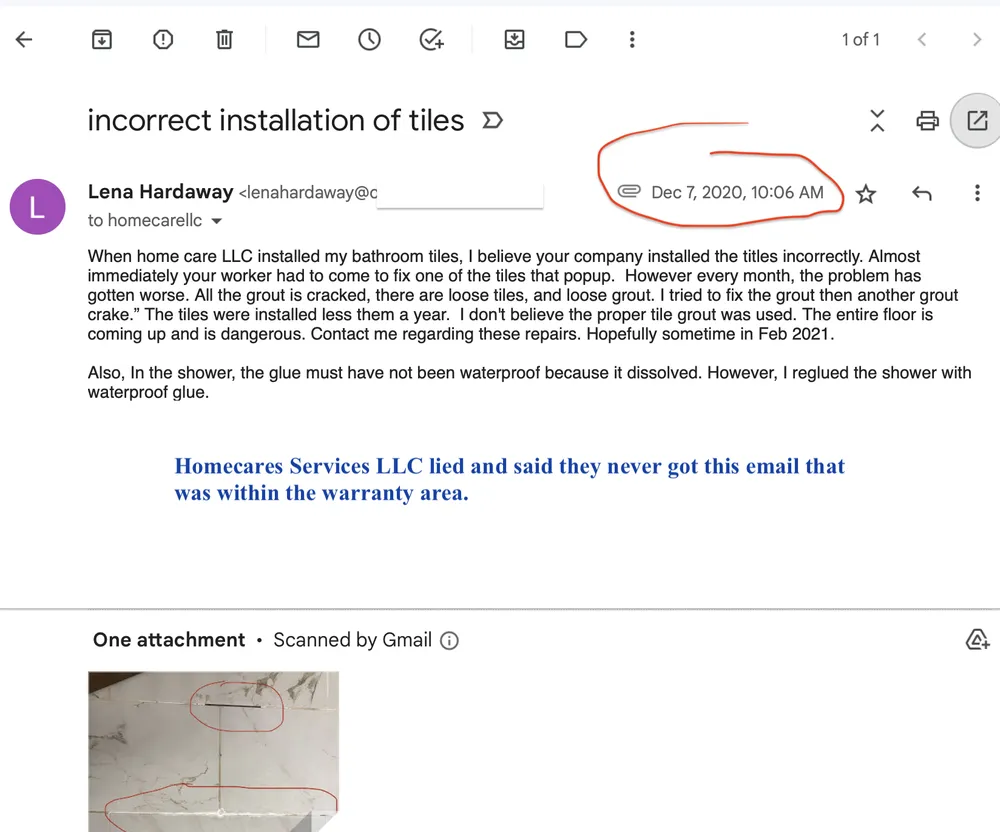 Slide of Home Care Service