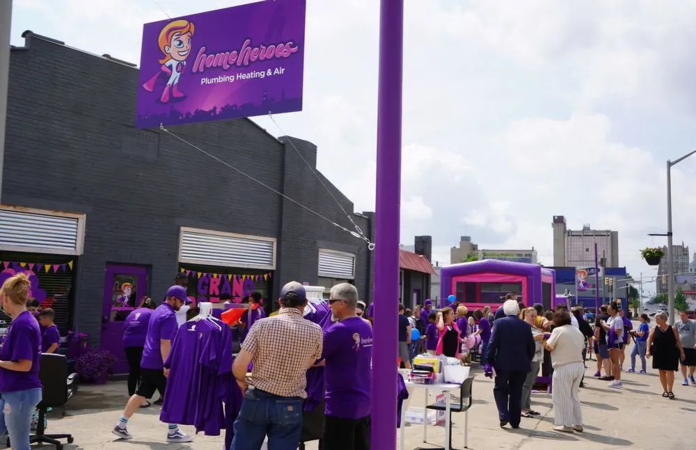 Emergency drain cleaning for homes in Fishers, IN by Home Heroes Plumbing Heating & Air