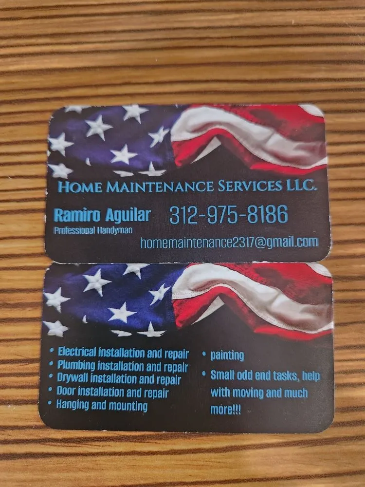 Slide of Home Maintenance Services