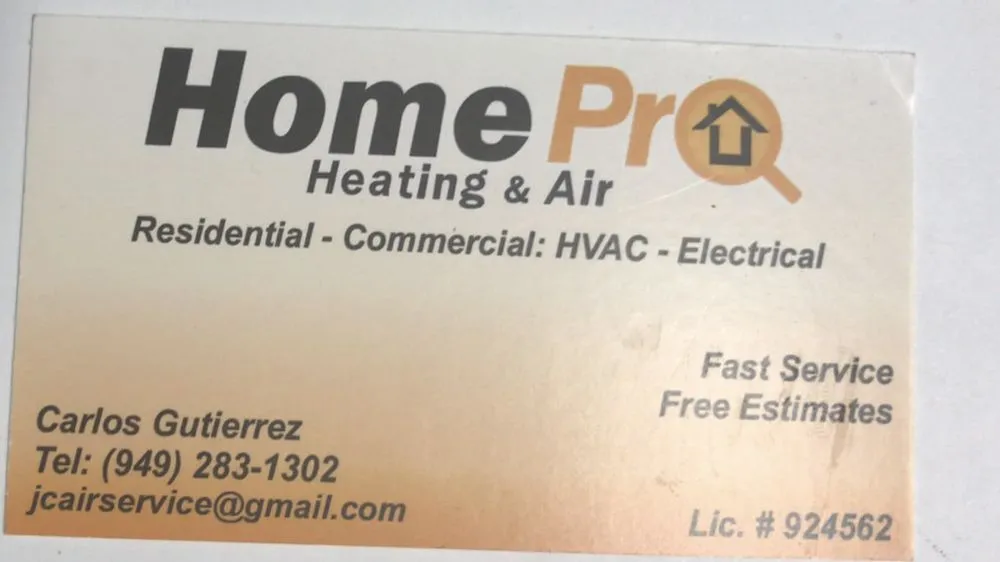 Slide of Home Pro Heating and Air