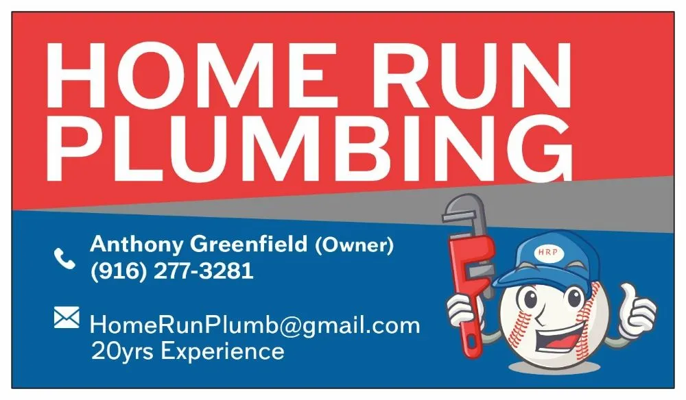 Slide of Home Run Plumbing