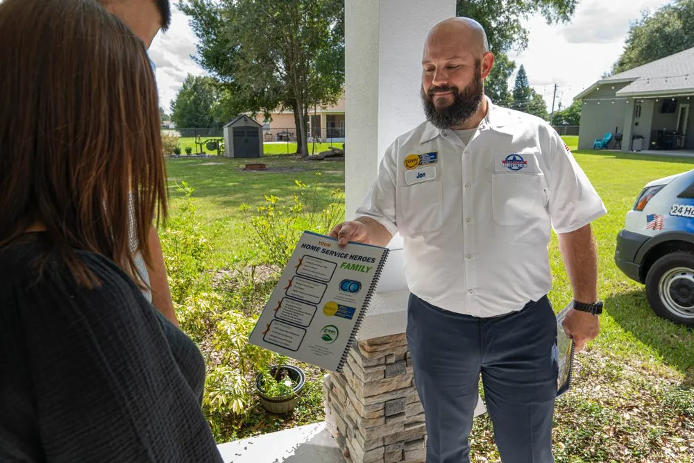 Slide of Home Service Heroes