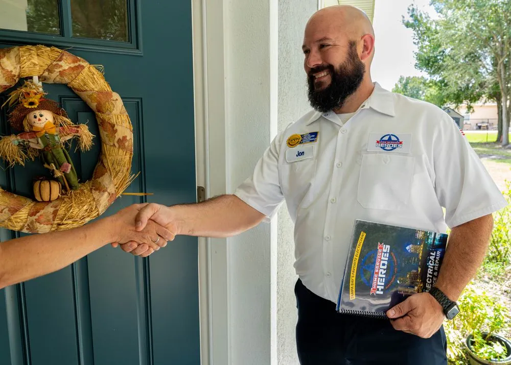 Slide of Home Service Heroes