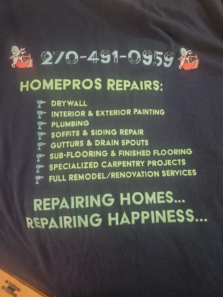 Slide of HomePros Service