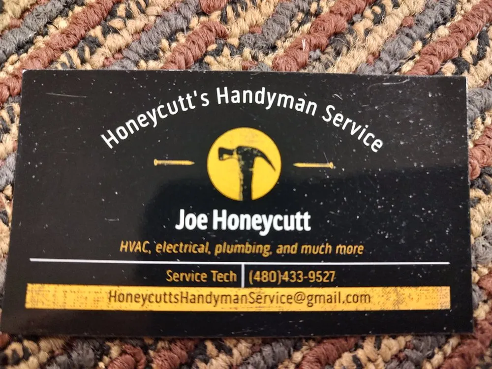 Slide of Honeycutt's Handyman Service