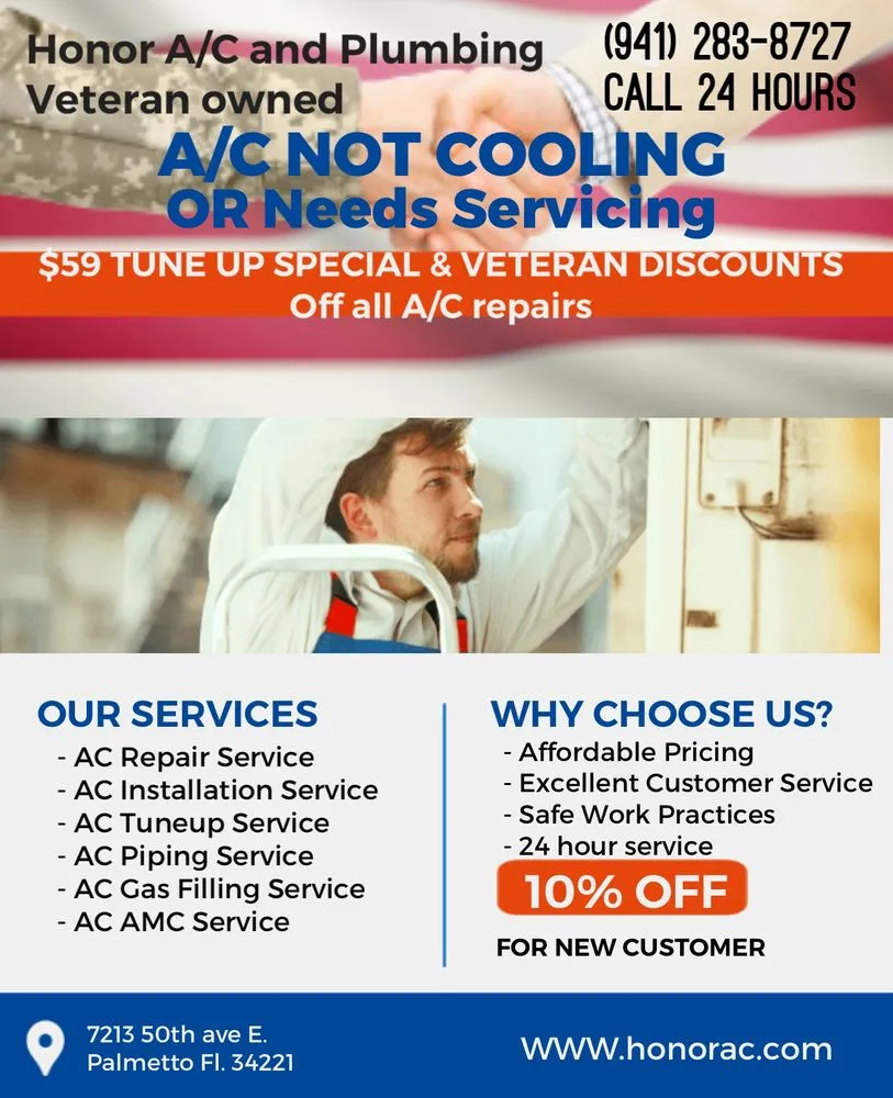 Slide of Honor Air Conditioning and Plumbing