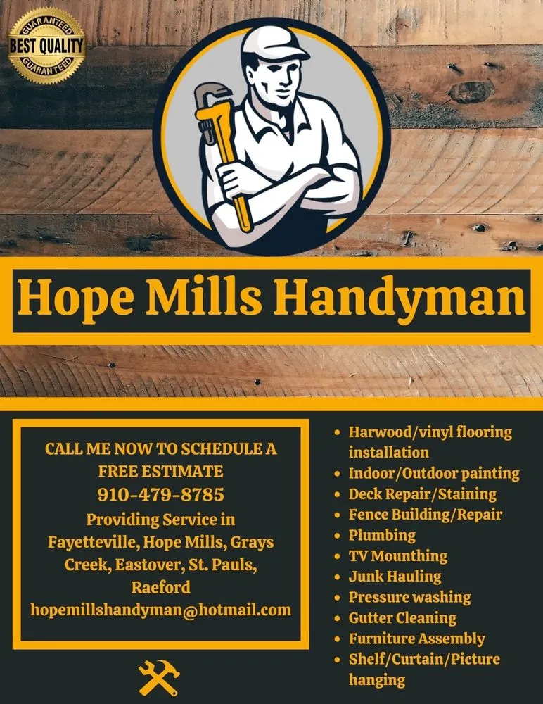 Slide of Hope Mills Handyman