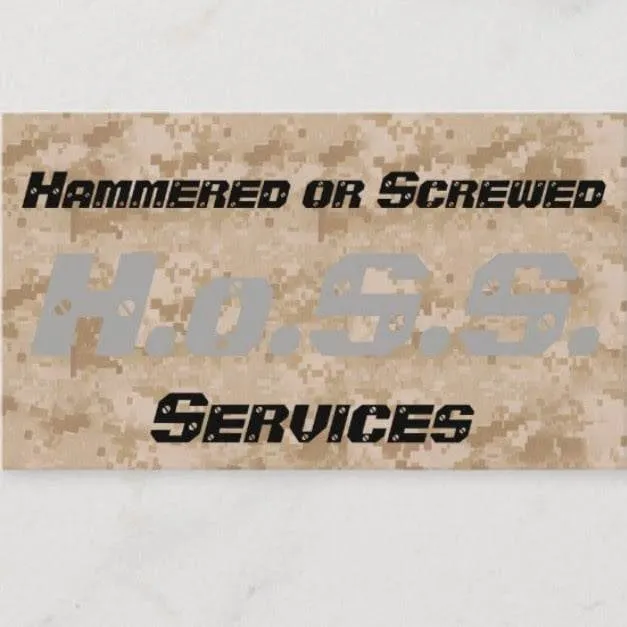 Slide of H.o.S.S. - Hammered or Screwed Services