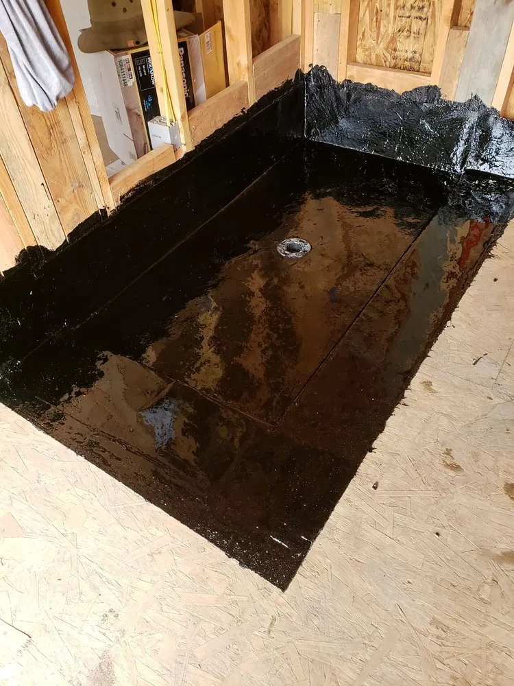 Slide of Hot Mop Showerpans