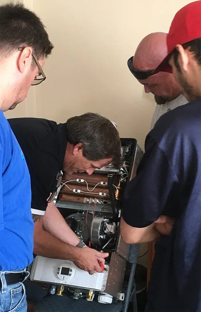 Slide of Hot Water Now