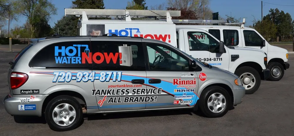 Slide of Hot Water Now