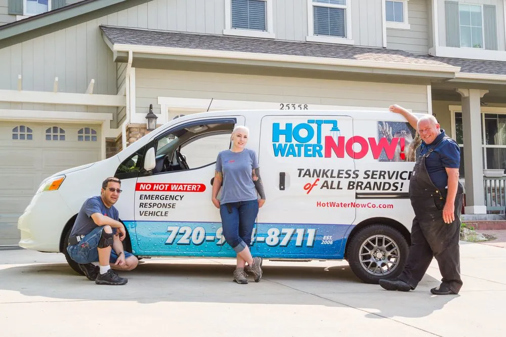 Slide of Hot Water Now