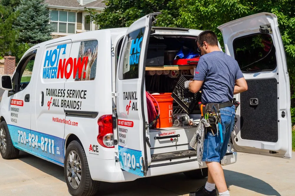 Slide of Hot Water Now