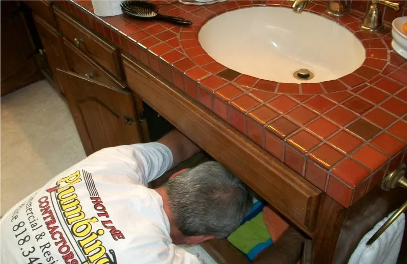 Reliable drain cleaning in Northridge, CA by Hotline Plumbing & Rooter