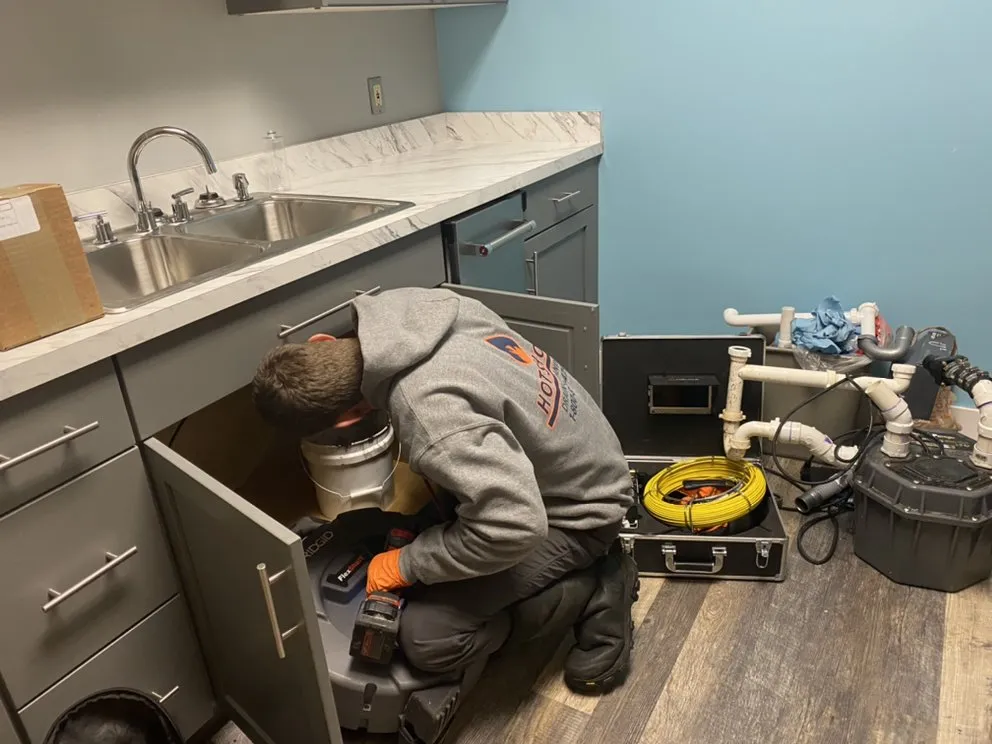 Slide of Hotshots Drain Cleaning