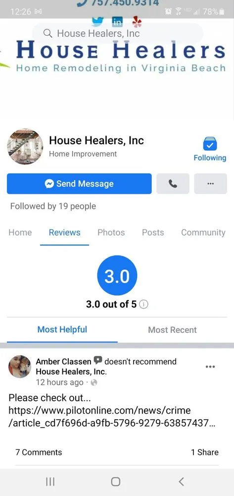 Slide of House Healers