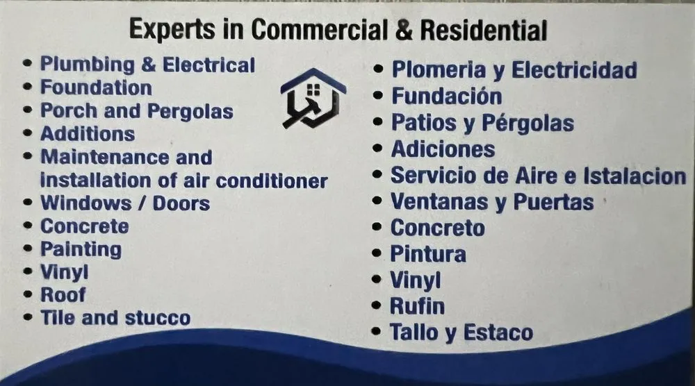 Slide of House Maintenance and Repair