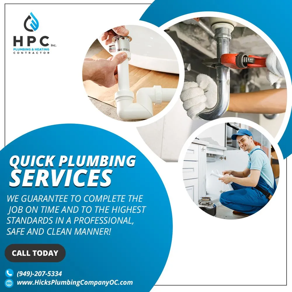 Slide of HPC Plumbing Company