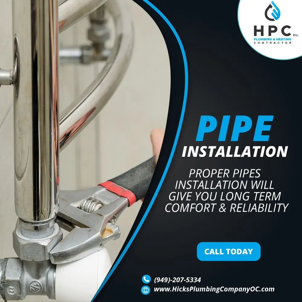 Slide of HPC Plumbing Company