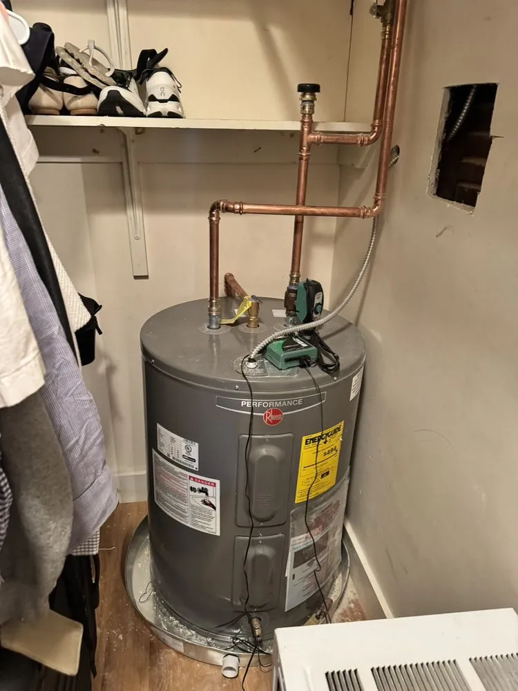 Top-rated water heater service in Danvers, MA by Hrod Plumbing and Heating