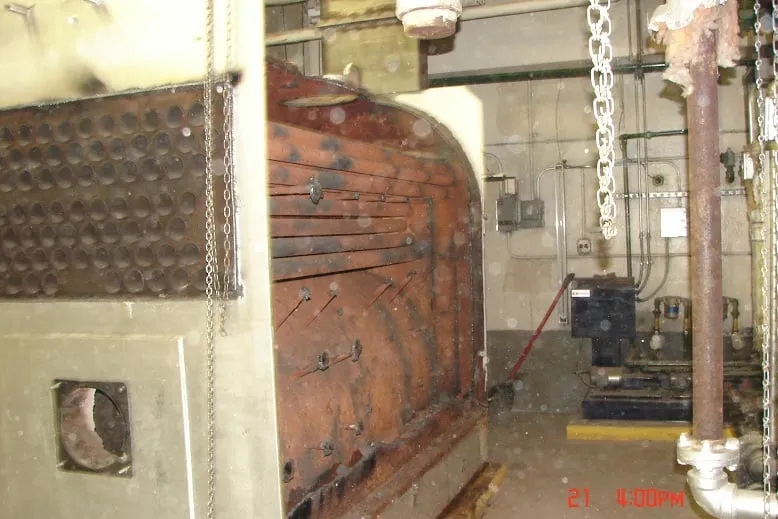 Slide of HRR Sewer and Drain