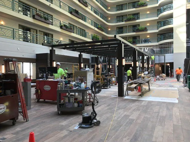 Slide of HSII Hotel Renovations