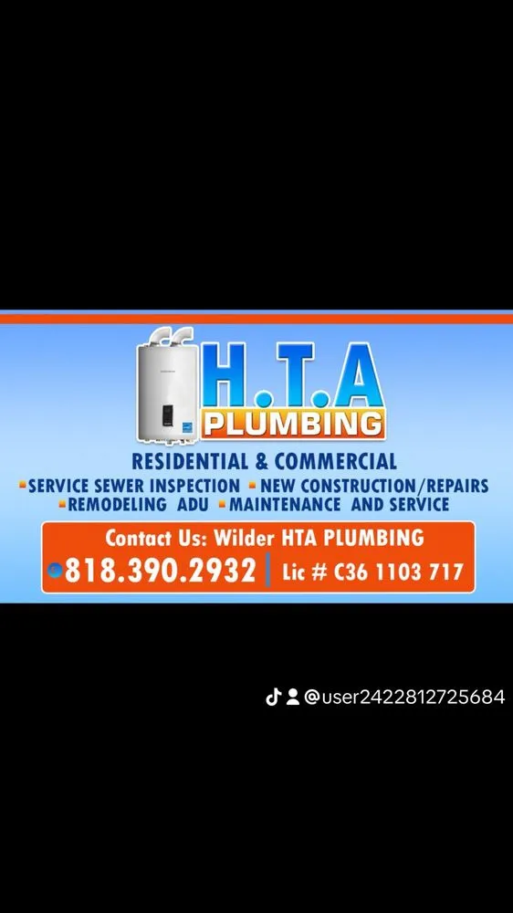 Expert plumbing repair for homes in Reseda, CA by Hta Plumbing