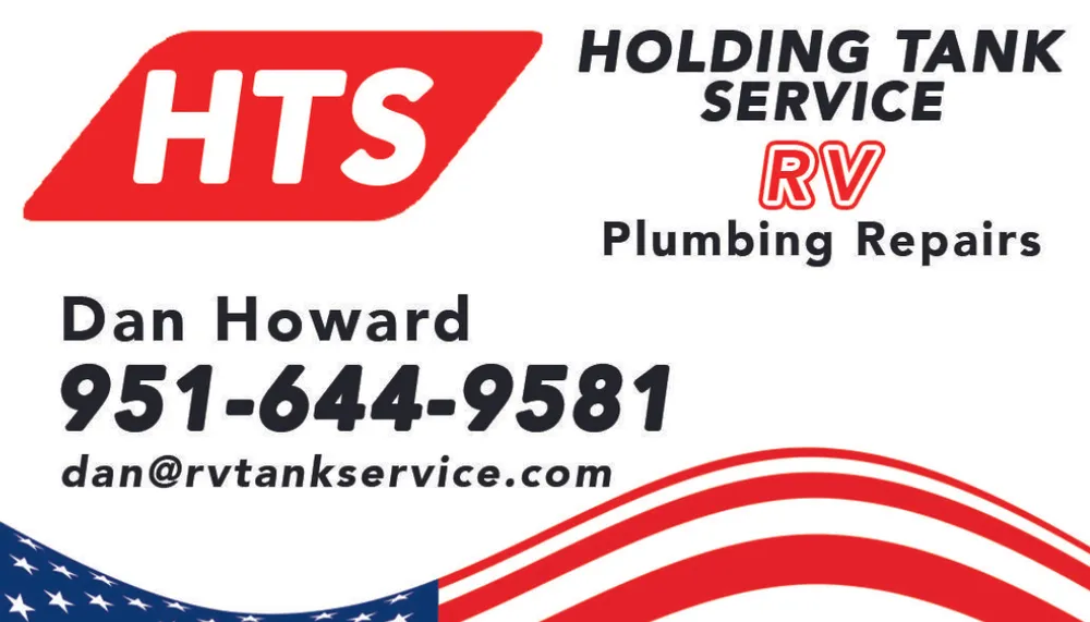 Slide of HTS Holding Tank Service RV Plumbing Repairs