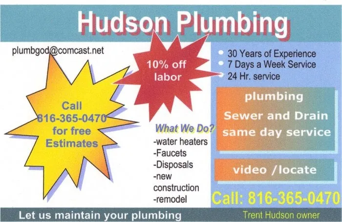Top-rated emergency plumbing service in wood heights, MO - Hudson Plumbing