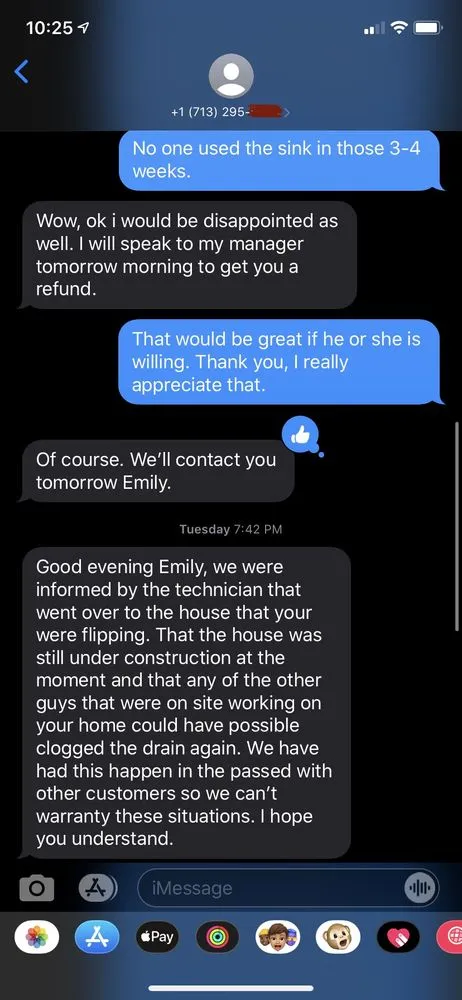 Slide of Hugo Plumbing Services