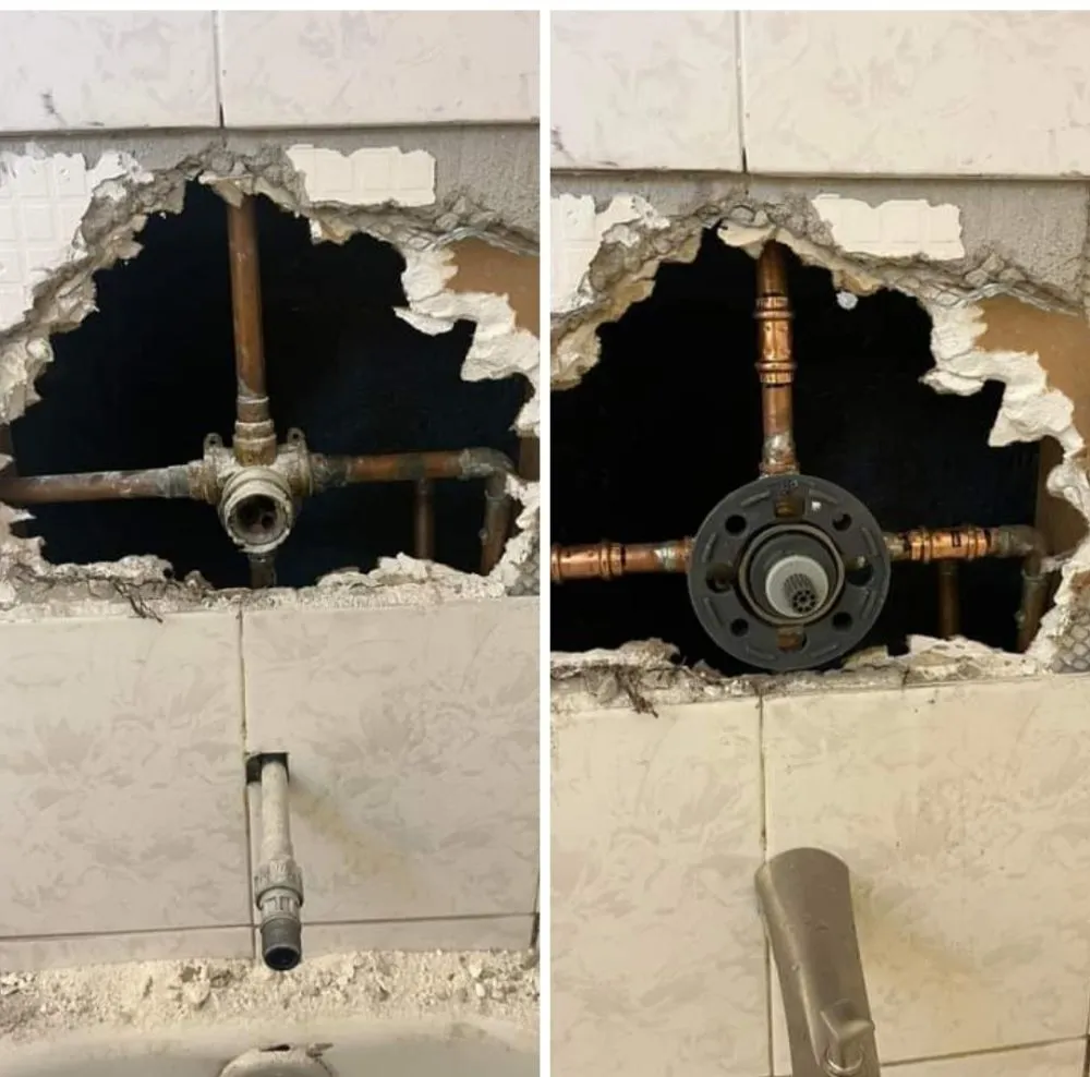 Slide of Hugo's Plumbing Service