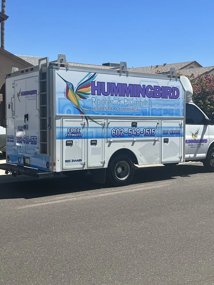 Top-rated plumbing repair in Phoenix, AZ by Hummingbird Rooter and Plumbing