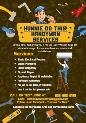 Hunnie Do This Handyman Services Logo