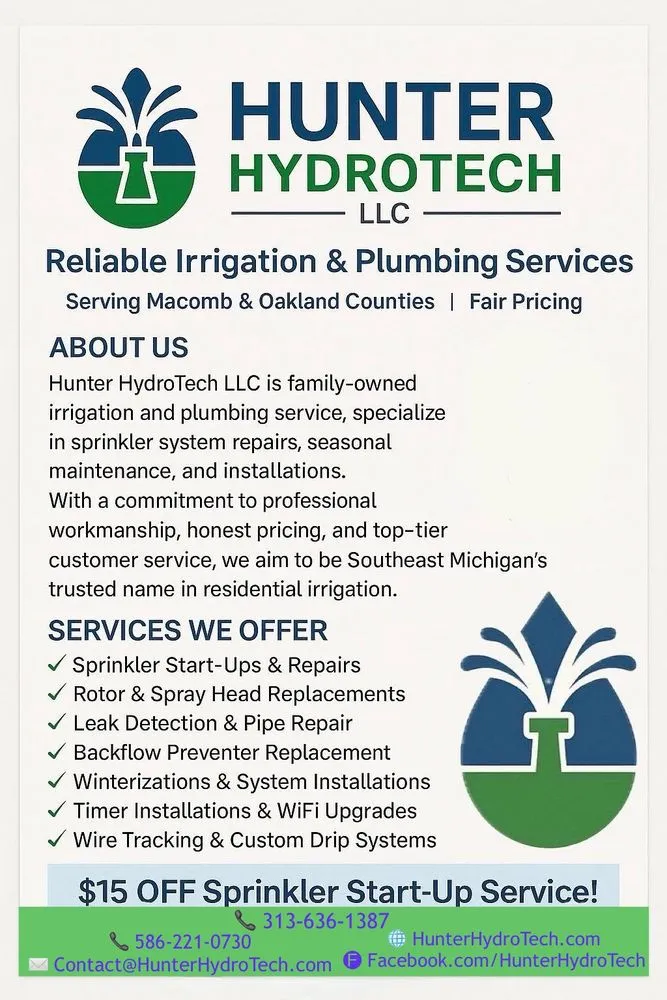 Slide of Hunter HydroTech