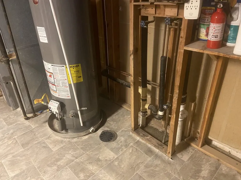 Slide of Hunter plumbing and repair