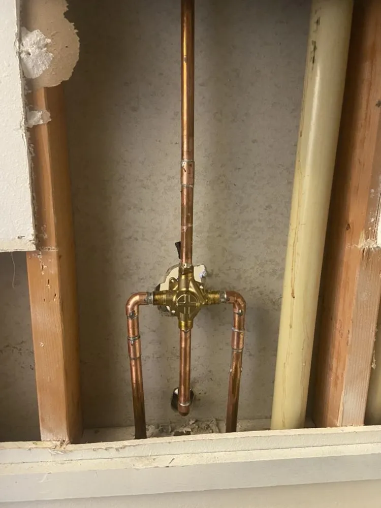 Slide of Hunter plumbing and repair