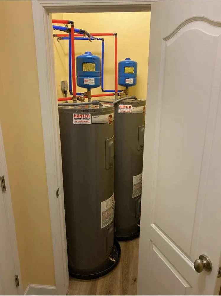 Slide of Hunter Plumbing Services