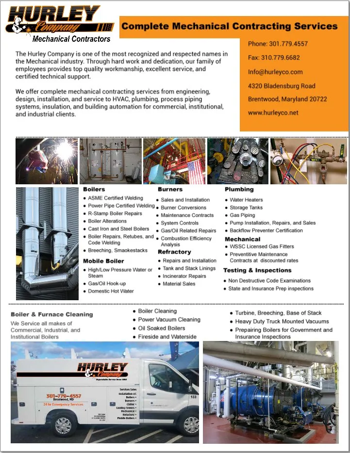 Slide of Hurley Company