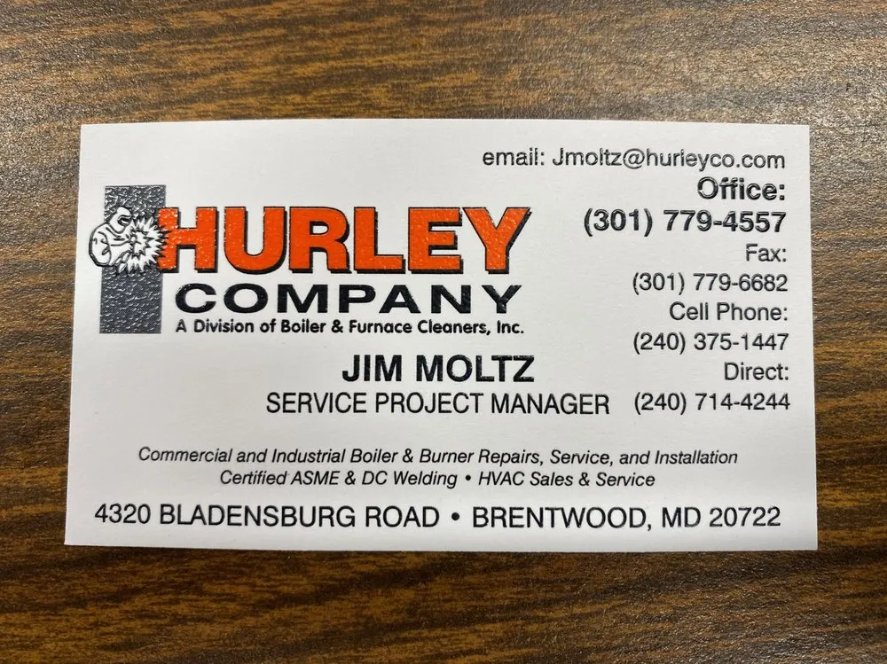 Slide of Hurley Company