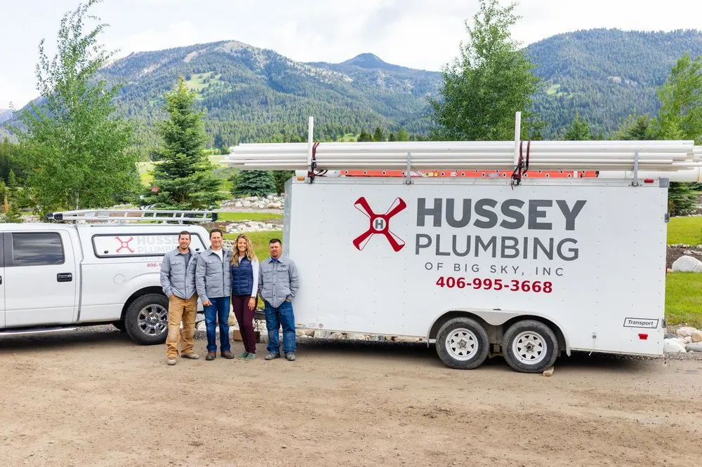 Slide of Hussey Plumbing of Big Sky