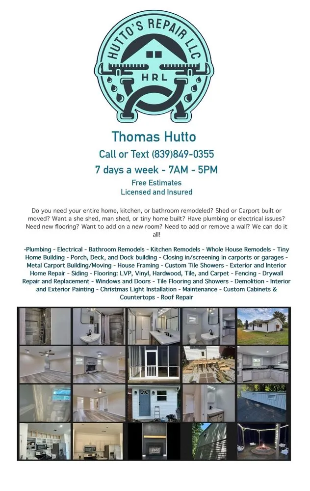 Slide of Hutto’s Repairs