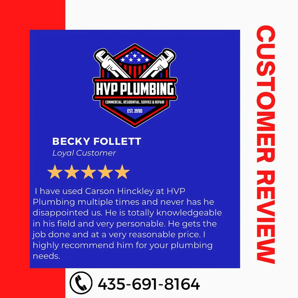 Slide of HVP Plumbing